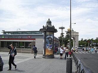 Entrance building, Moncloa