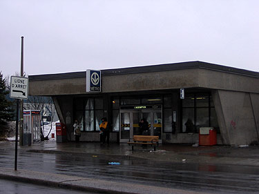 Exterior of the entrance building