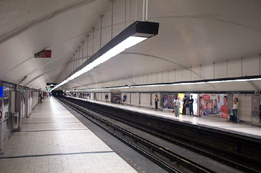 View of the platforms