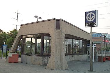 Sherbrooke Nord entrance
