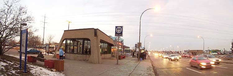 Panorama of Radisson metro