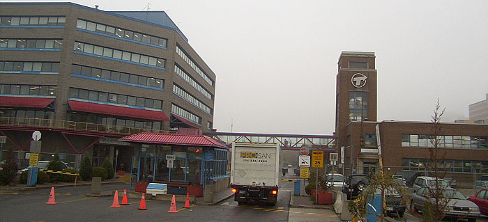 Exterior of Youville shops