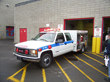 Urgence-Métro vehicle