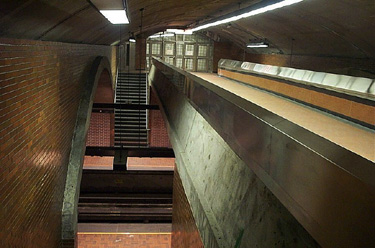 Portes de la sortie de secours
