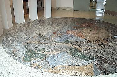 The Inversion of the World, floor mosaic