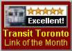 Transit Toronto Link of the Month - 5 stars