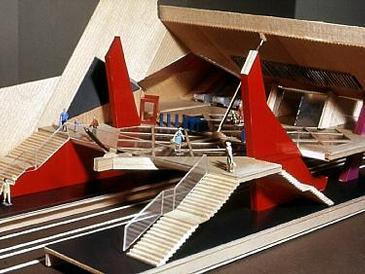 Maquette de la mezzanine