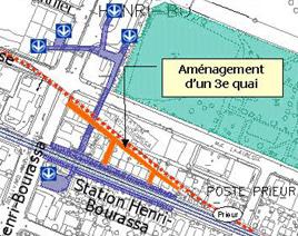 Plan du troisième quai