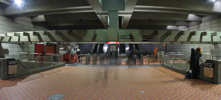 View of the mezzanine