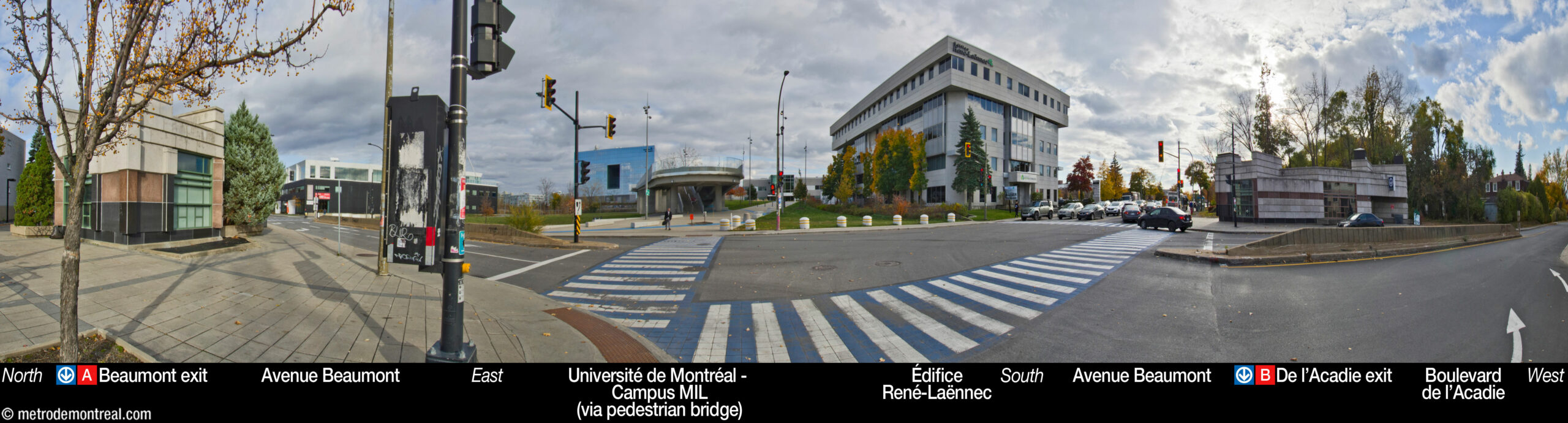 Acadie - Station surroundings Acadie - Station surroundings