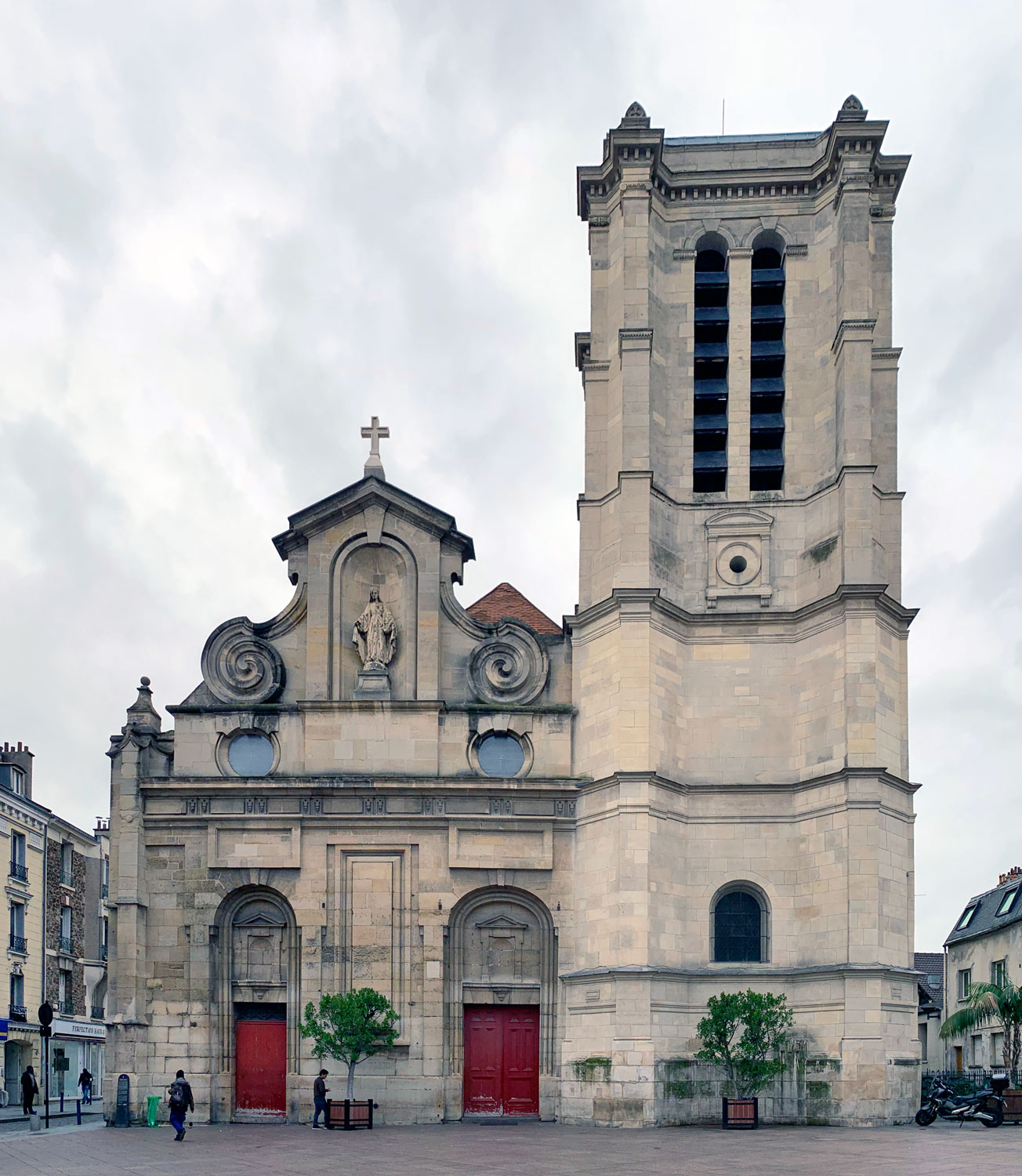Pilgrimage church of Notre-Dame-des-Vertus in Aubervilliers, France