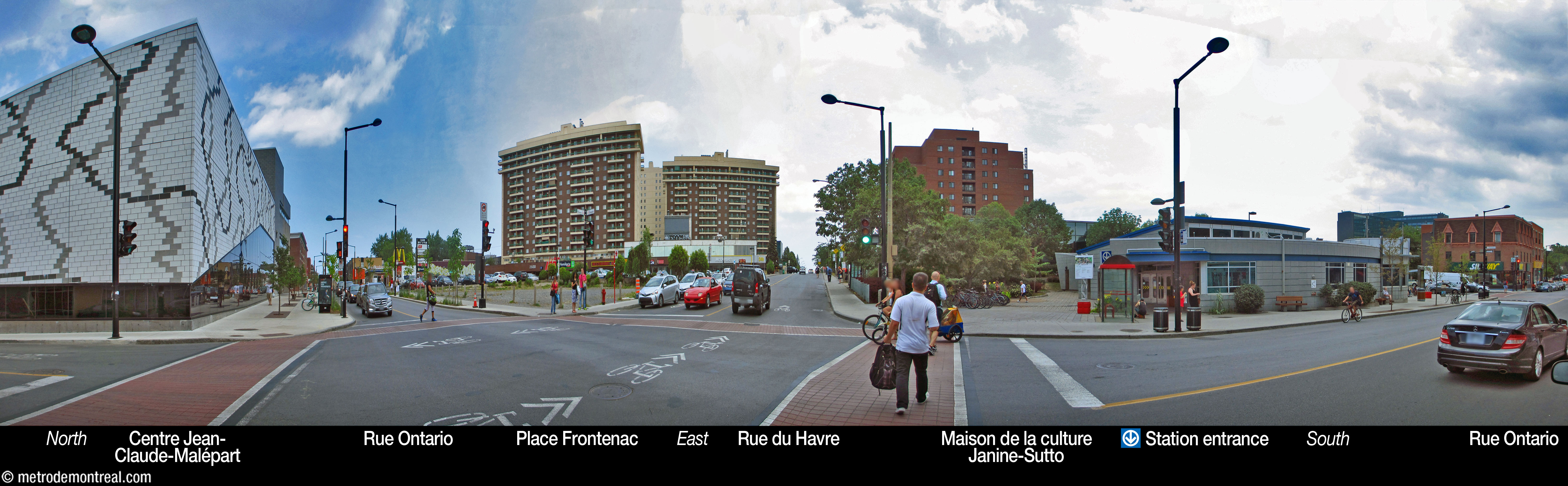Frontenac - Station surroundings Frontenac - Station surroundings