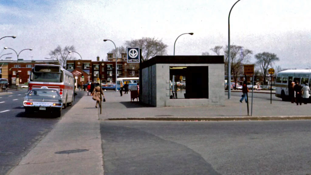 The north bus terminal headhouse.