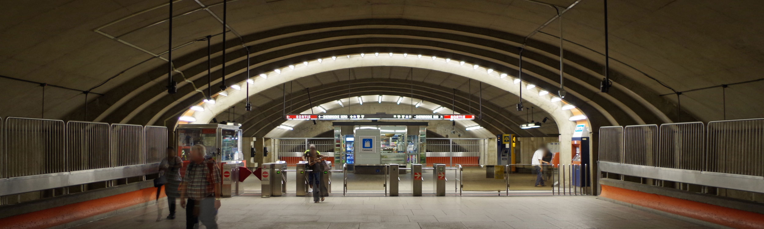 Station Langelier - Grand plan