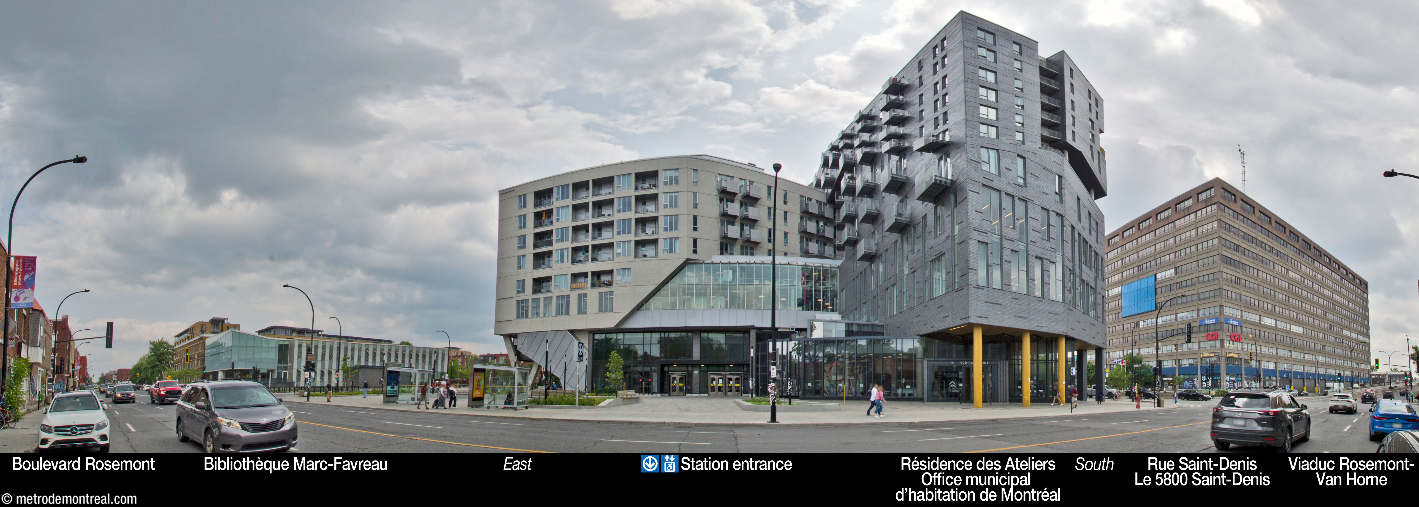 Rosemont - Station surroundings Rosemont - Station surroundings