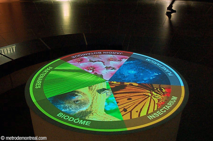 La console de contrôle gestuel de l'installation Ars Natura.